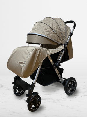 Coche Cuna Reversible para Bebé BABY HAPPY «CENTURY» Beige