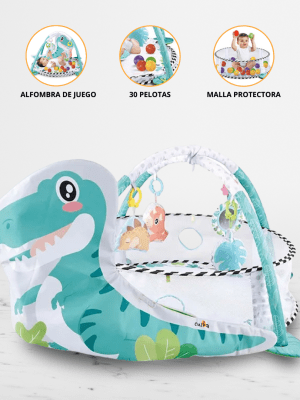 Gimnasio Para Bebé 4 en 1 «DINOSAURIO» Deluxe