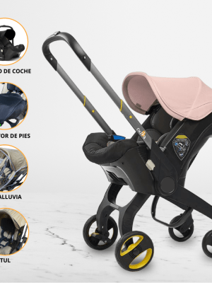 Coche Portabebé 2 en 1 DOUX BEBE «DONNA» Pink