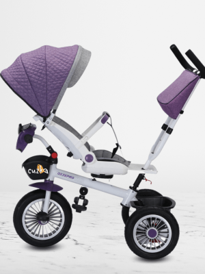 Triciclo Guiador para Niños «KATAR» Purple