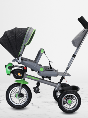 Triciclo Guiador para Niños «KATAR» Green