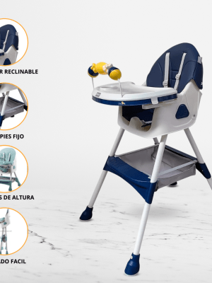 Silla de Comer EBABY «DALI» Blue