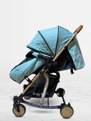 Coche Cuna con Mecedora para Bebés BABY KITS «PARIS II» Pink