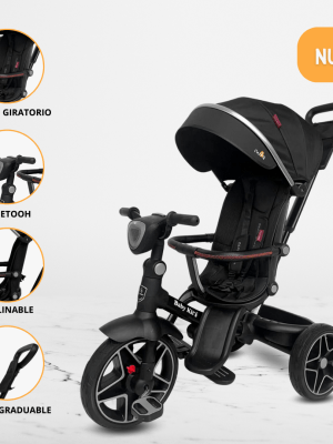 Triciclo Guiador BABY KITS «EXPLORER LX» Black