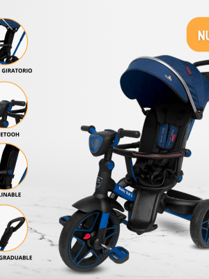 Triciclo Guiador para Niños «EXPLORER LX» Blue