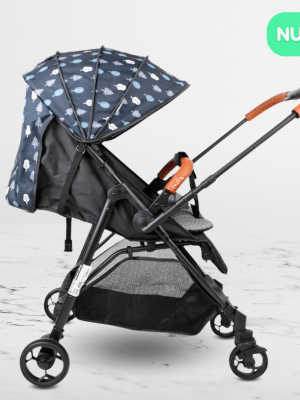Coche Cuna de Paseo para Bebés INFANTI «FOREST» Gray