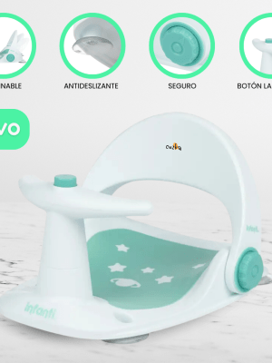 Asiento de Ducha para Bebés «INFANTINO» Green