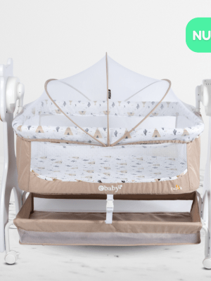 Cuna Colecho para Bebe EBABY «AURA» Beige
