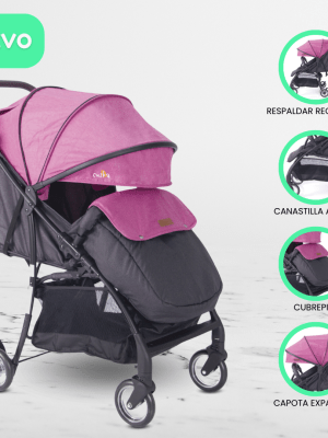 Coche Maleta para Niños EBABY «BOOZ» Red