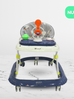 Andador con Bandeja Divertida para Bebés EBABY «CRISTAL» Blue