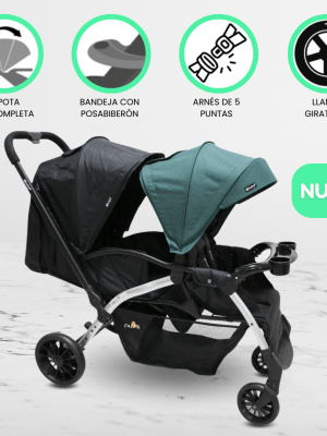 Coche Mellicero para Niños «KRIPTO DUAL» Beige
