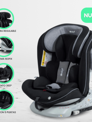 Silla de Auto para Bebés EBABY «RONA» Gray