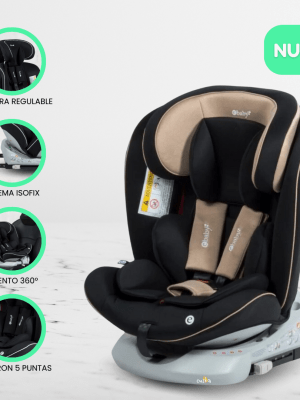 Silla de Auto para Bebés EBABY «RONA» Beige