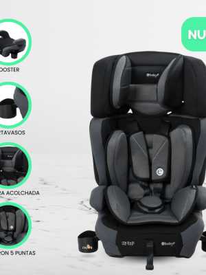 Silla de Auto para Bebé EBABY «TATU» Gray