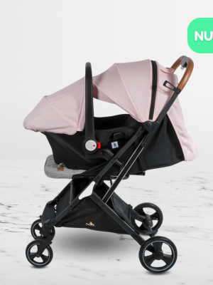 Coche Maleta con Portabebés EBABY «HAPPY TRAVEL» Pink