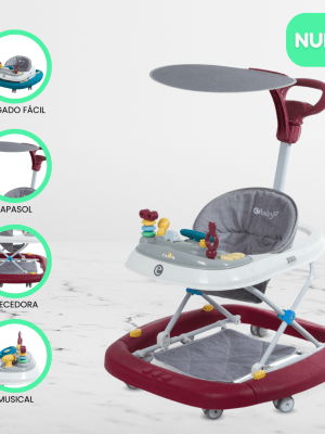 Andador Mecedora 4 en 1 para Bebés EBABY «LUA» Green