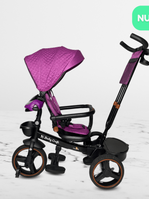 Triciclo Guiador Musical 360° «ADVENTURE» Dark Pink