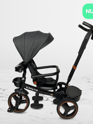 Triciclo Guiador Musical 360° «ADVENTURE» Black