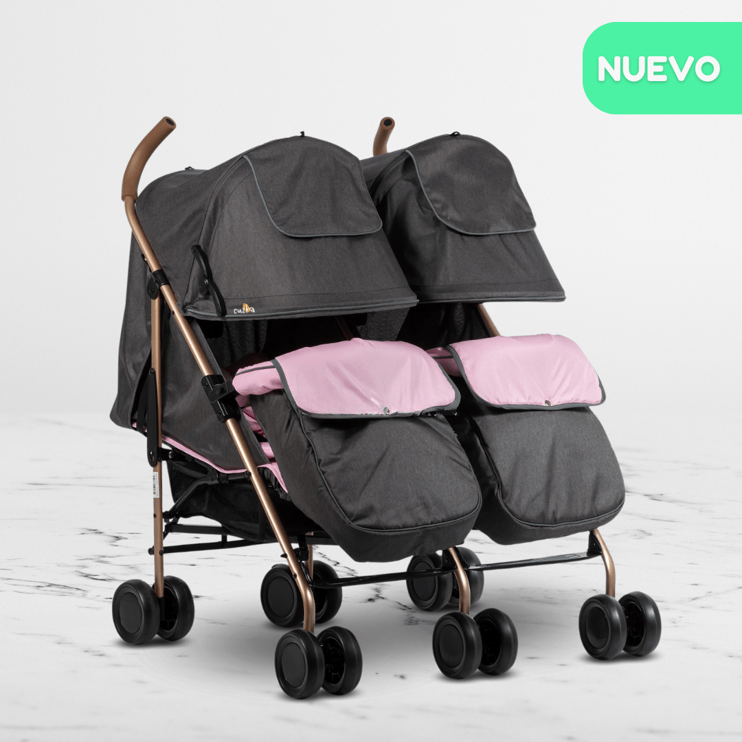Coche Bastón Mellicero para Bebés EBABY «DANTERO» Pink - Imagen 2
