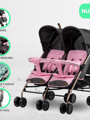Coche Bastón Mellicero para Bebés EBABY «DANTERO» Pink