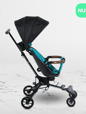 Coche Giratorio 360° plegable EBABY «EASY TRAVEL» Green