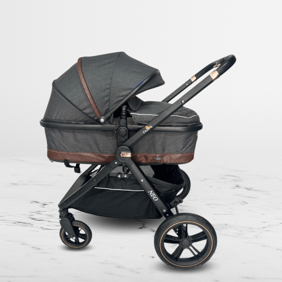 Coche Cuna Moisés BABY KITS «NEO» Beige - Imagen 2