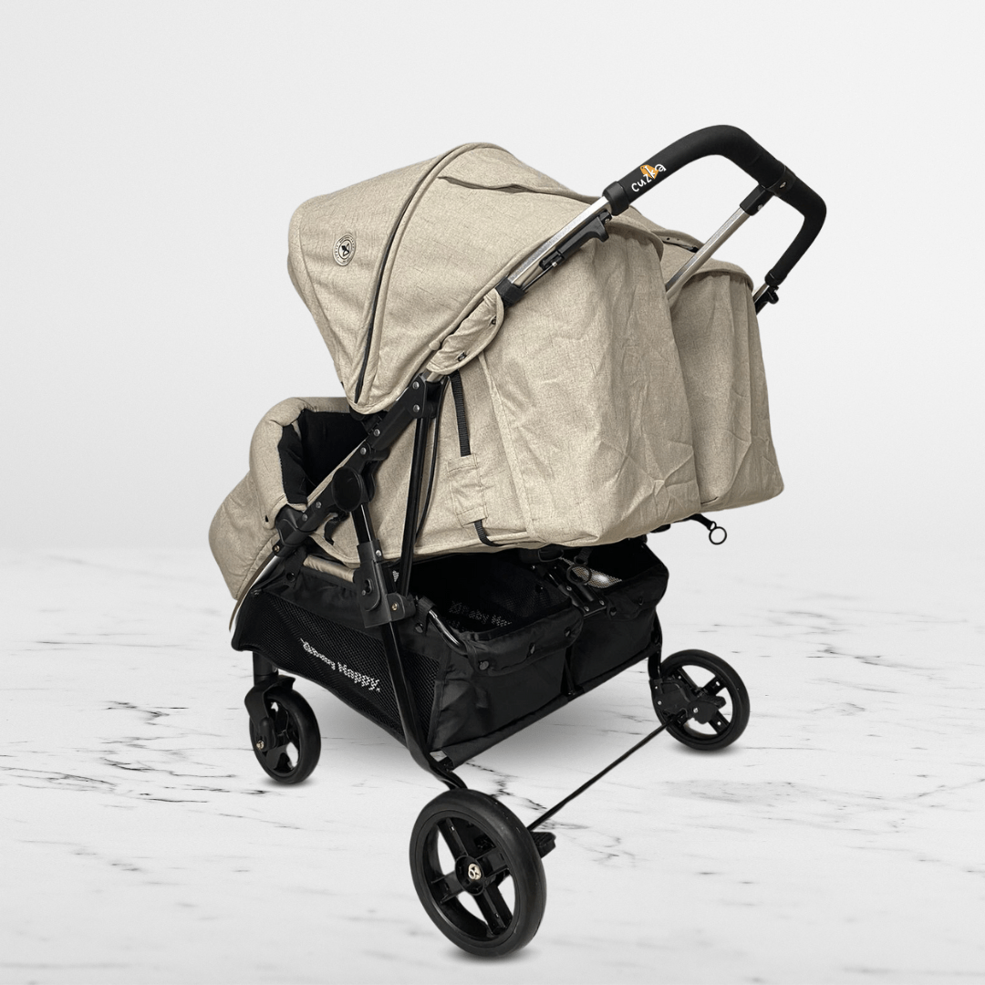 Coche Mellicero para Bebés BABY HAPPY «SEVILLA» Black - Imagen 2