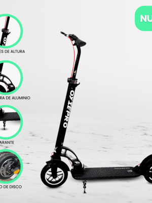 Scooter Grande de Aluminio «URPI» Black