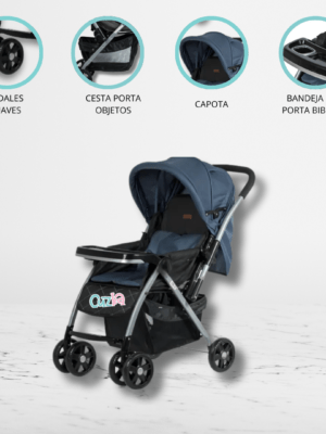 Coche Cuna para Bebé «BLAKE SIGNATURE» Blue