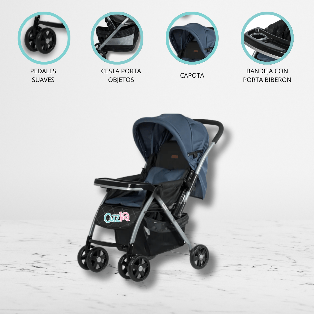 Coche Cuna para Bebé «BLAKE SIGNATURE» Blue