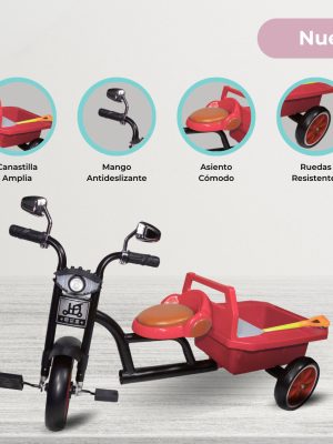 Triciclo para Niños «TRUCK» Red