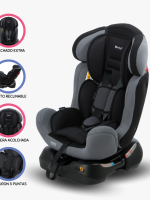 Silla de Auto para Bebé EBABY «SERENA» Gray