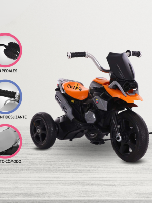 Moto a Pedal para Niños «DERBI» Orange