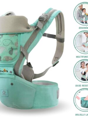Canguro para Bebé Ergonómico 3 en 1 «BALLENA» Green