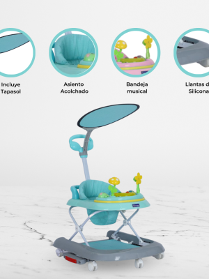 Andador Mecedora 4 en 1 BAMBINO «BAMBINO X5» Blue