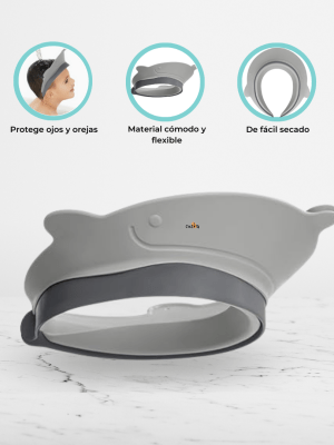 Visera para Baño de Bebé  «MIRINO» Gray