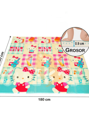 Alfombra Plegable para Bebé «HELLO KITTY»