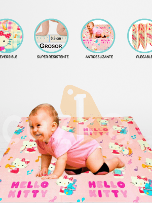 Alfombra Plegable para Bebé «HELLO KITTY»