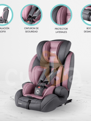 Silla de Auto para Bebé «MOSCU» Purple