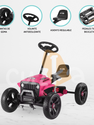 Carro a Pedal GO KART «PATRIOT» Pink
