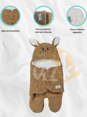 Saco de dormir para Bebé «RABBIT» Brown