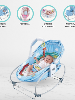Mecedora 6 en 1 «VERSATILE» Blue