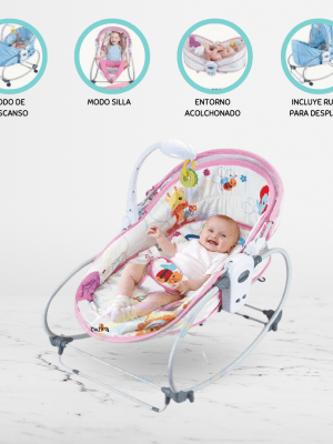 Mecedora 6 en 1 «VERSATILE» Pink