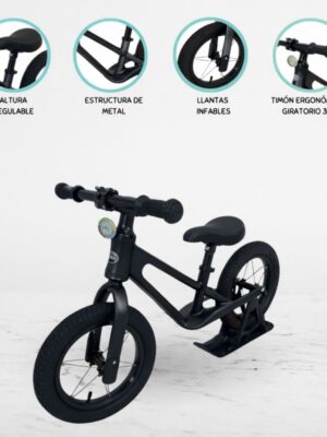 Bicicleta de Balance «HAPPY BABY» Black