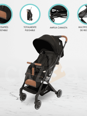 Coche Maleta con Accesorios «SMART» Black