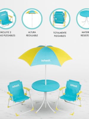 Set de Jardín Infantil INFANTI «GIARDINO» Light Blue