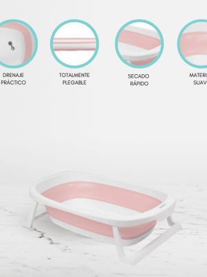 Bañera plegable «WHIPPY» Pink