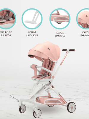 Coche Deportivo para Bebé «MONTAGE» Pink