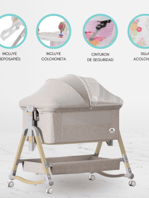 Cuna Colecho para Bebé «NEST» Beige