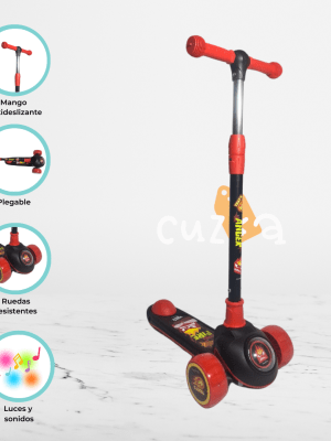 Scooter Plegable para Niños «ANGER» C/Luces